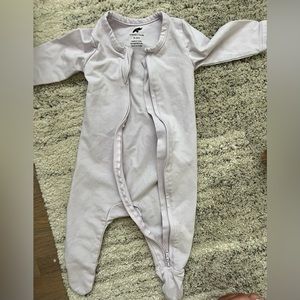 Lavender Monica and Andy footie 0-3 EUC